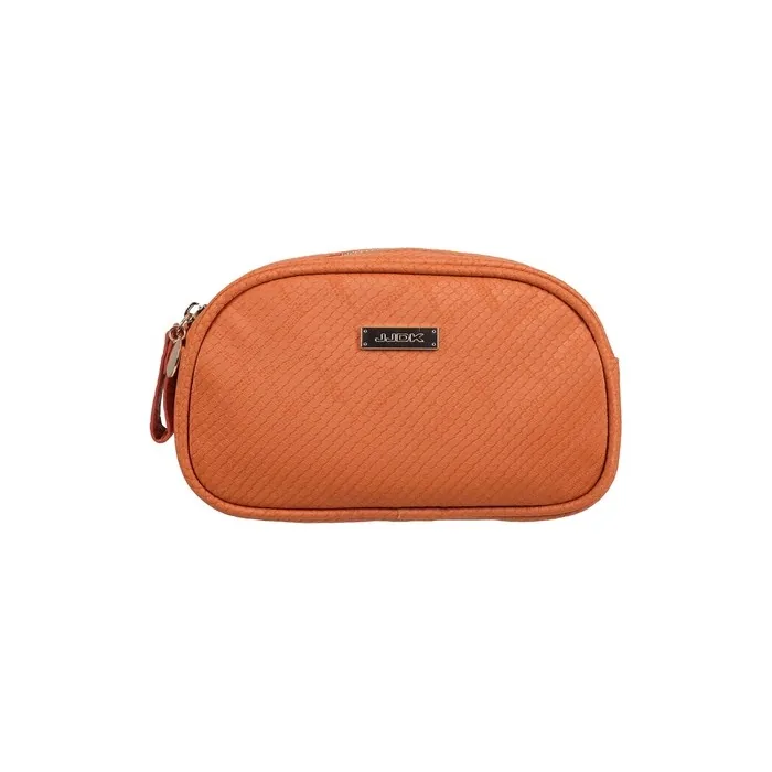Jjdk Fern Lizard Pu Toiletry Bag Rust