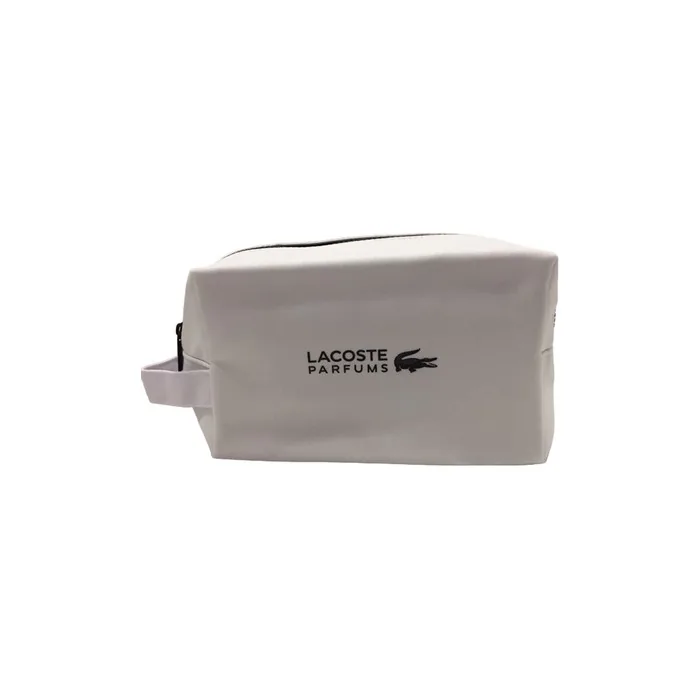 Lacoste Textile Bag Toiletry White For Men