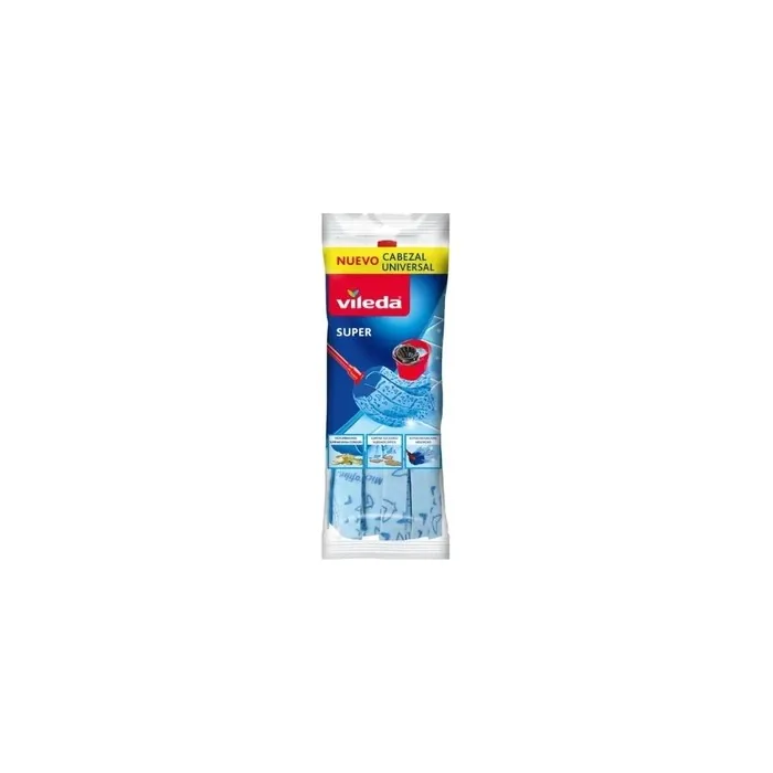 Vileda Vileda Super Mop Blue Ideal For Efficient Cleaning