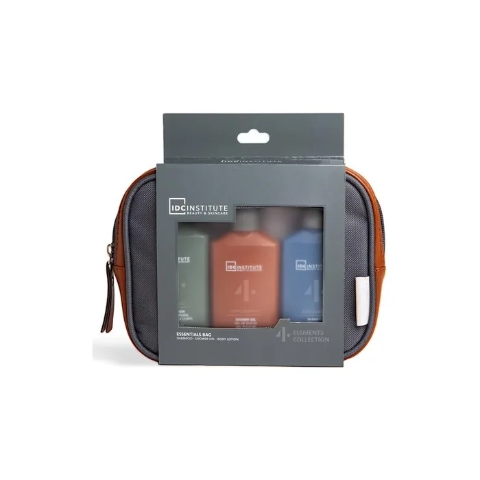 Four Elements Men's Toiletry Bag with Cosmetic Set