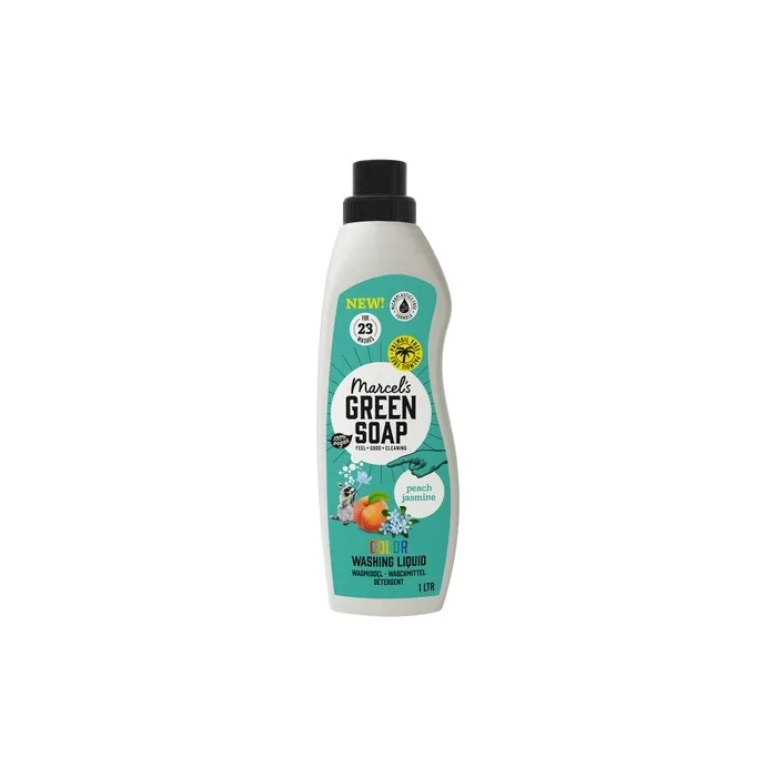 Marcel's Green Soap Laundry Detergent Color Peach & Jasmine