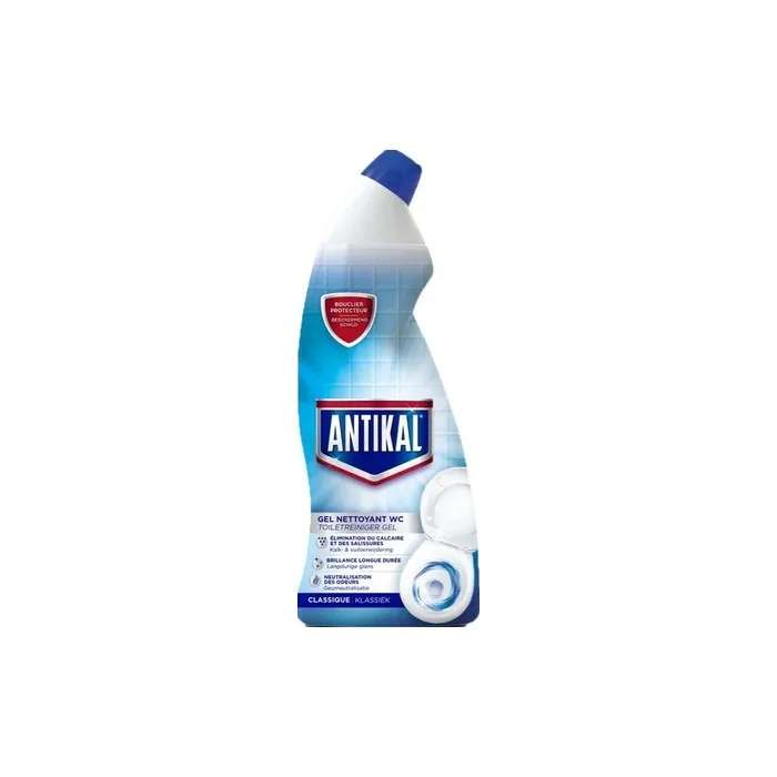Antikal Toilet Gel Classique 750 Ml - Effective Toilet Cleaning Solution