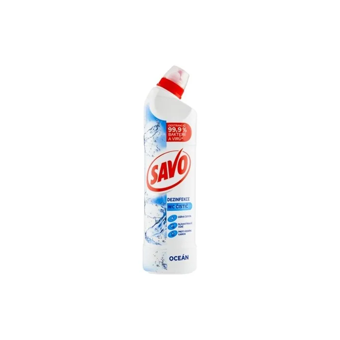 Savo Toilet Gel Oceanic 700 Ml - Effective Toilet Cleaner
