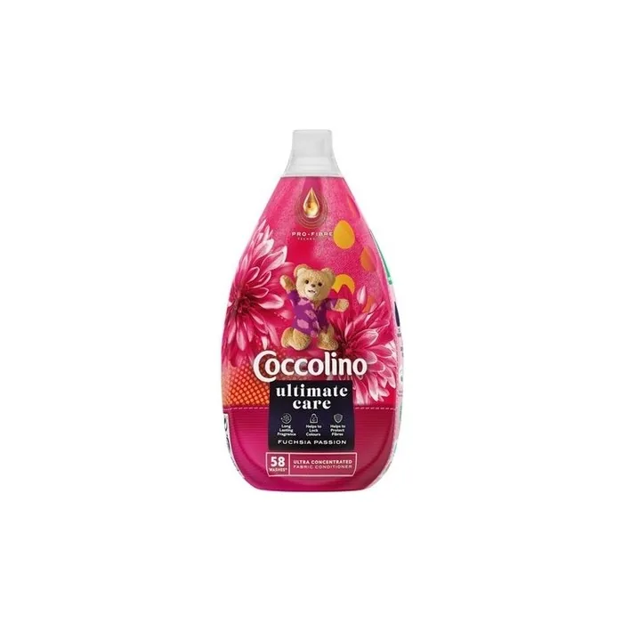 Coccolino Ultimate Care Fabric Softener Fuchsia Passion 870 Ml