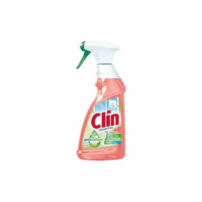 Clin Pro Nature Glass Cleaning Liquid Grapefruit 500 Ml