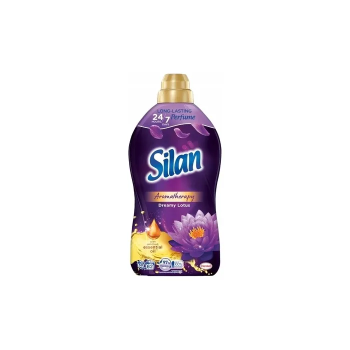 Silan Dreamy Lotus Fabric Softener - 1364ml - Premium Textile Care With Soothing Lotus Aroma