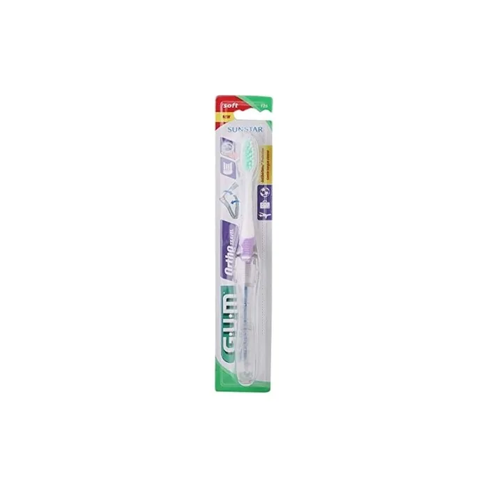 Gum Manual Toothbrushes Violet