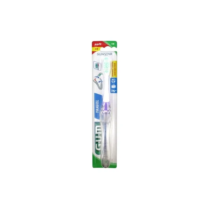 GUM Travel Toothbrush Violet