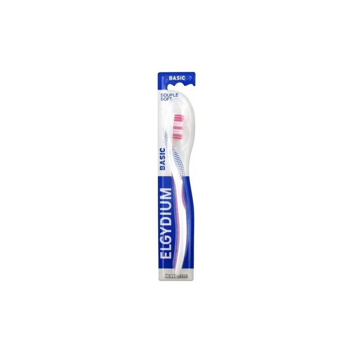 Elgydium Basic Soft Toothbrush - Elegant Design