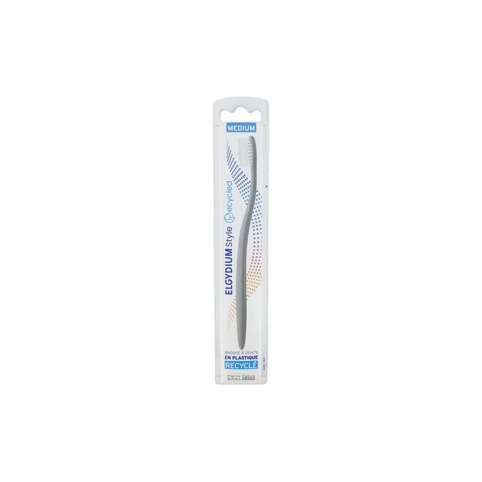 Elgydium Style Recycled Toothbrush Medium