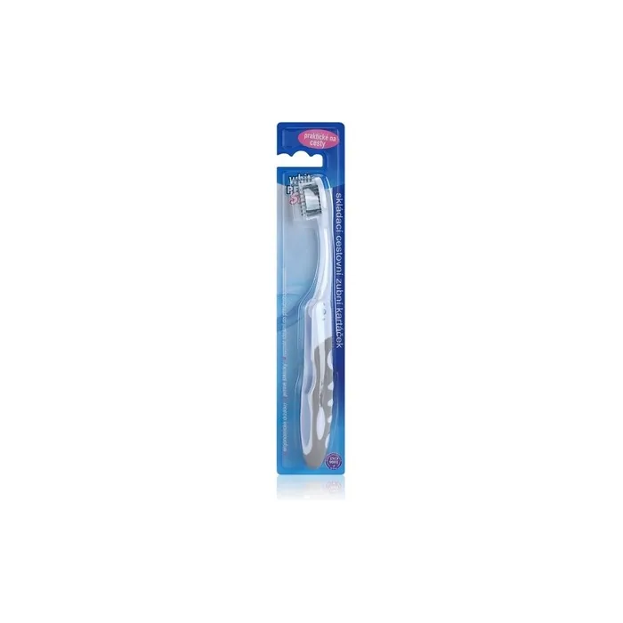 White Pearl Smile Folding Travel Toothbrush 1 Pc