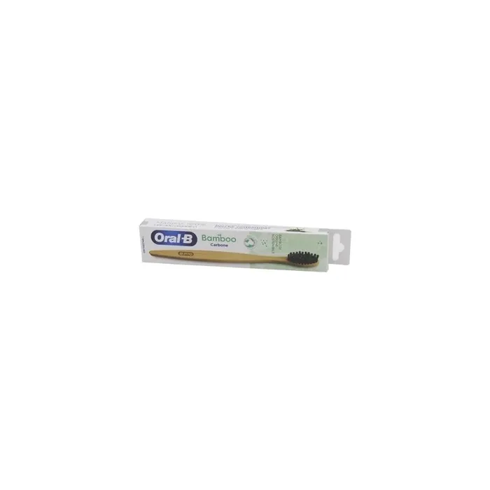 Procter & Gamble Oralb Bamboo Manual Toothbrush With Charcoal Infused Bristles