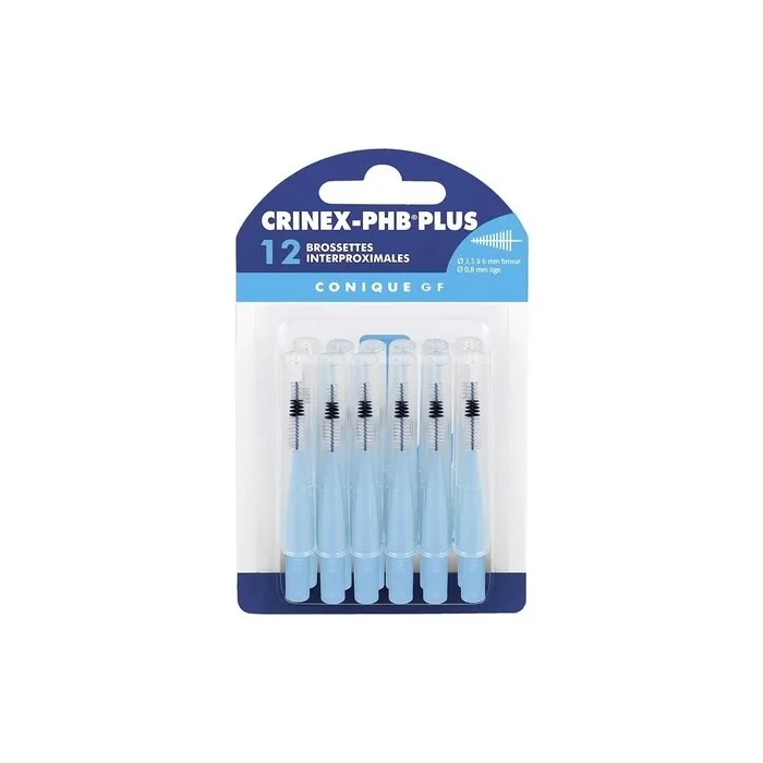 Crinex PHB Plus Conical Interdental Brushes 1.3mm - Pack of 12