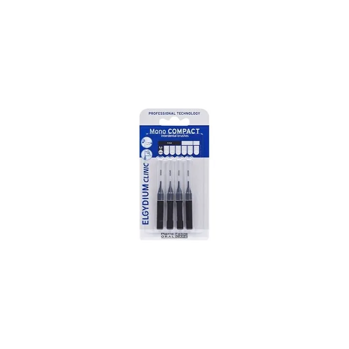 Elgydium Clinic Mono Compact Interdental Brush Black Iso 0 4 Units