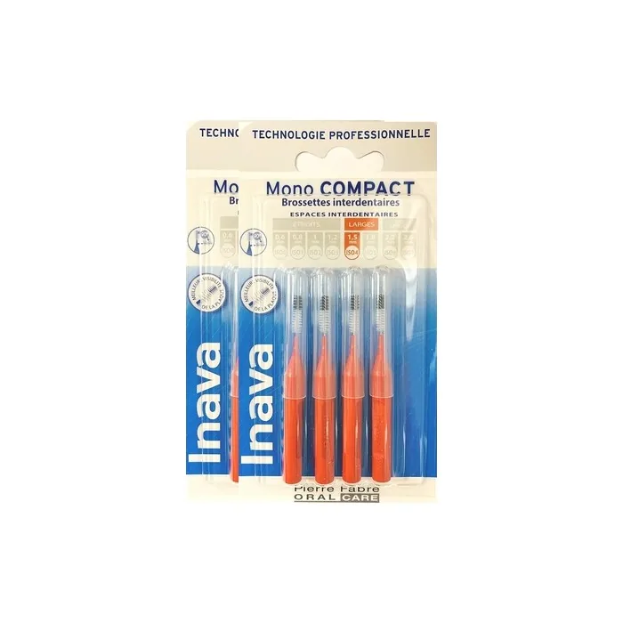 Inava Interdental Brushes 1.5mm - Pack of 4