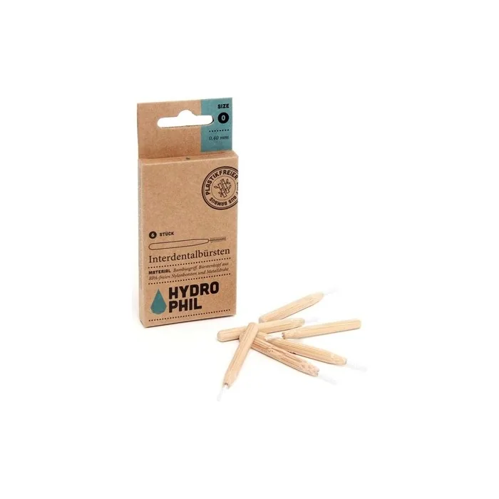 Hydrophil Sustainable Bamboo Interdental Brushes - Various Sizes