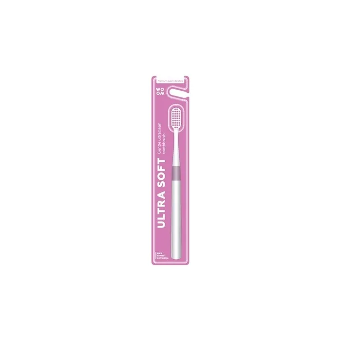 Woom Ultra Soft Ultraclean Deep Cleaning Toothbrush Pink