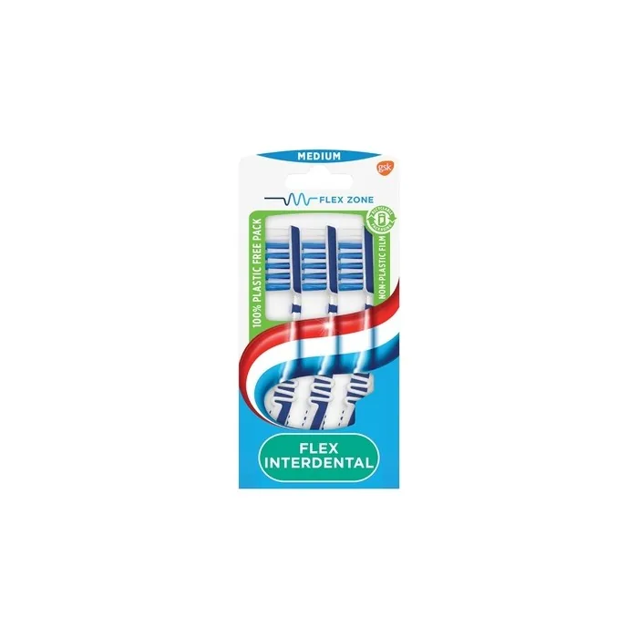 Aquafresh Flex Interdental Medium Toothbrush