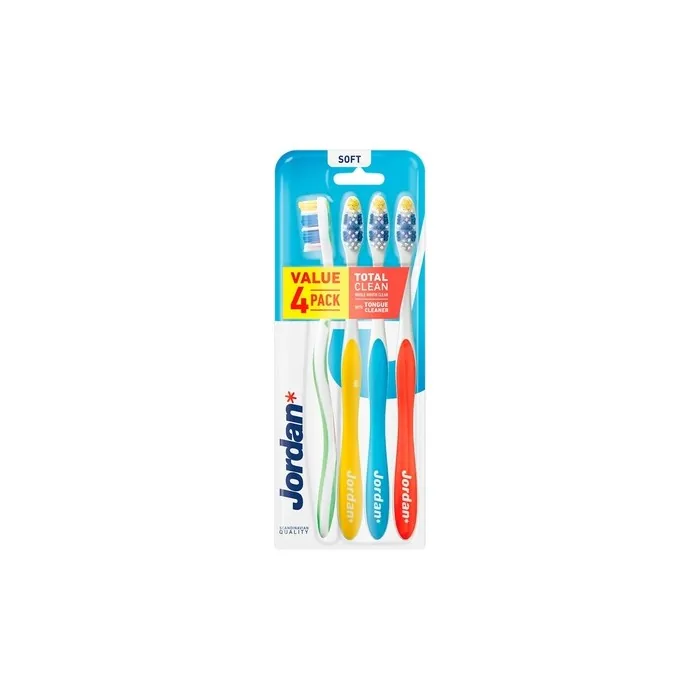 Total Clean Soft Toothbrush 4pcs