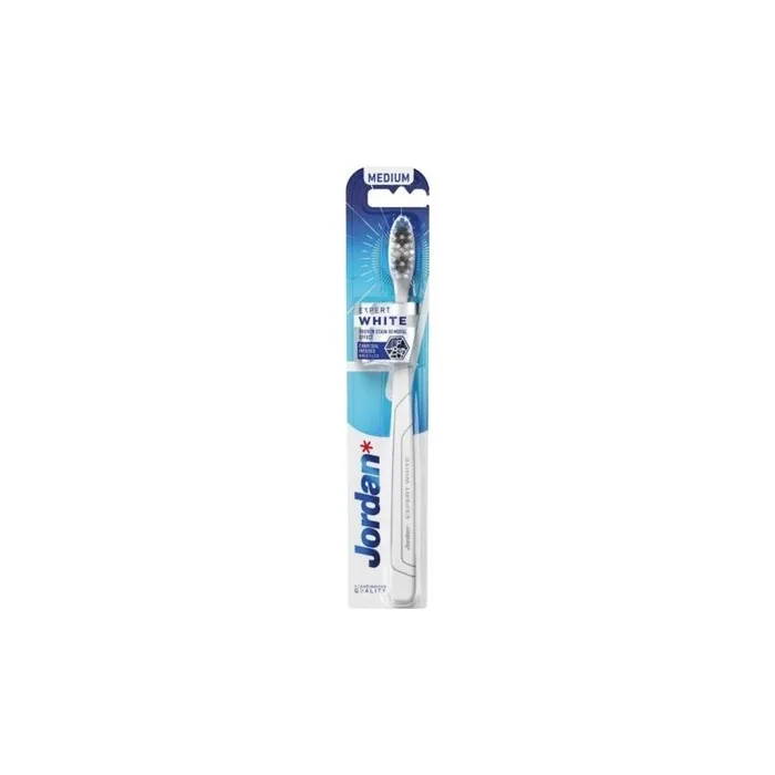 Jordan Expert White Toothbrush Medium
