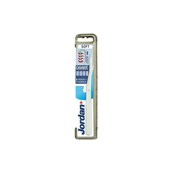 Jordan Change Eco Toothbrush with Recycled Plastic and Replaceable Heads