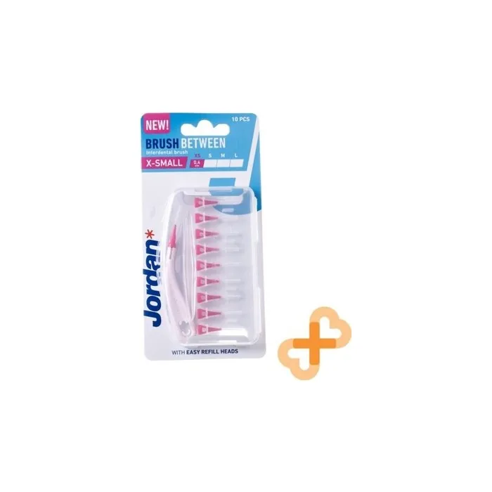 Jordan Brush Between XS Toothbrush for Between Teeth Flossers 0.4mm