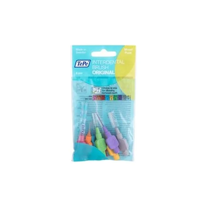 Tepe Interdental Brush Original Mixed Pack 8 Pieces Of Mixed Interdental Brushes