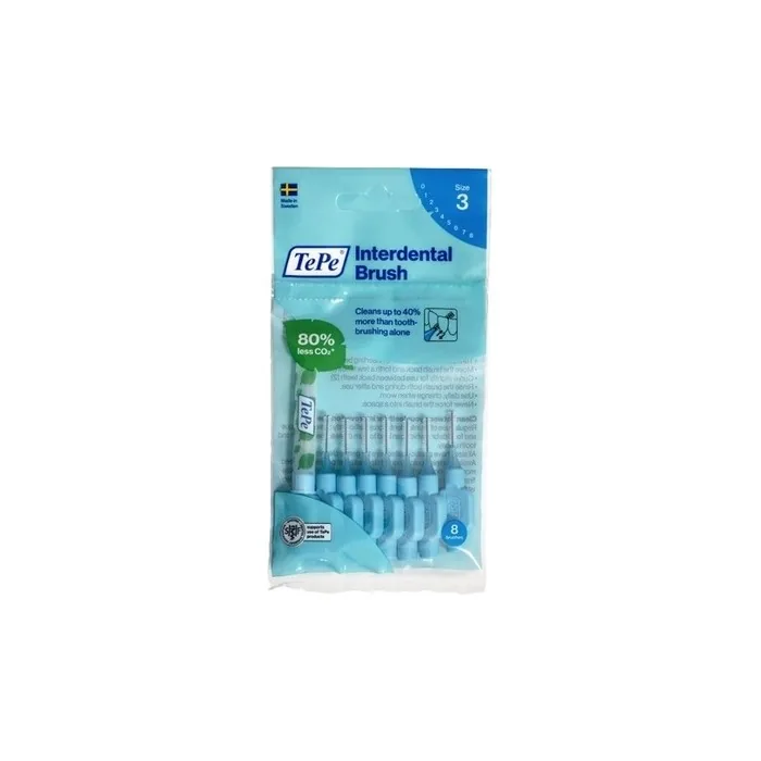 Original Interdental Brushes 0.6mm Blue - Pack of 8