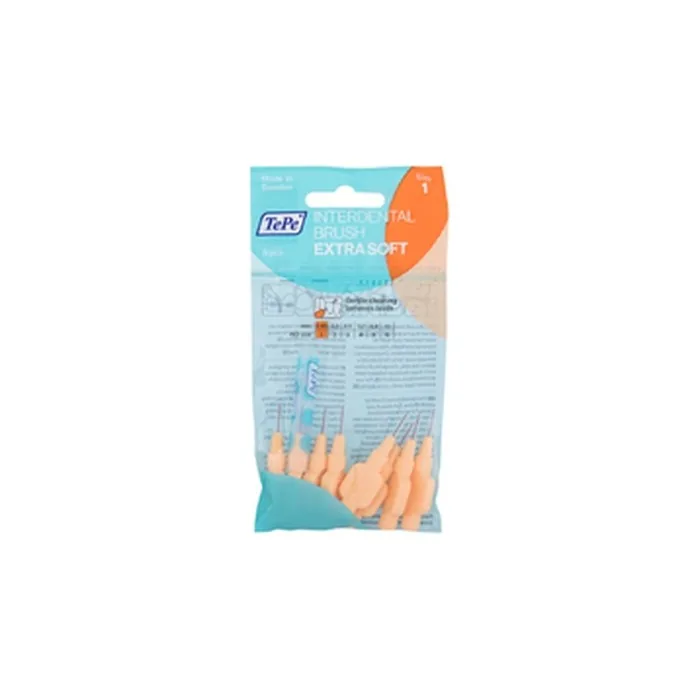 Tepe Interdental Brush Extra Soft 045 Mm Orange 8 Pieces