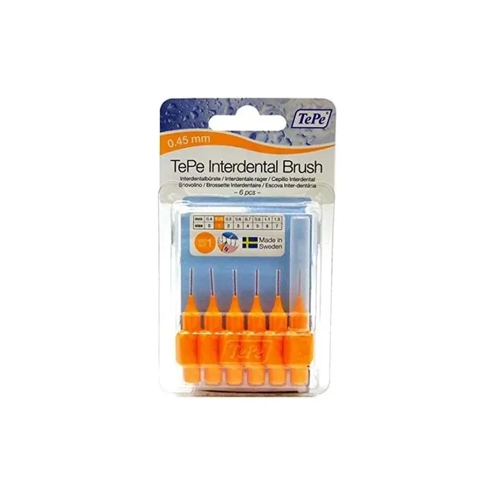 TePe Interdental Brushes Orange 0.45mm