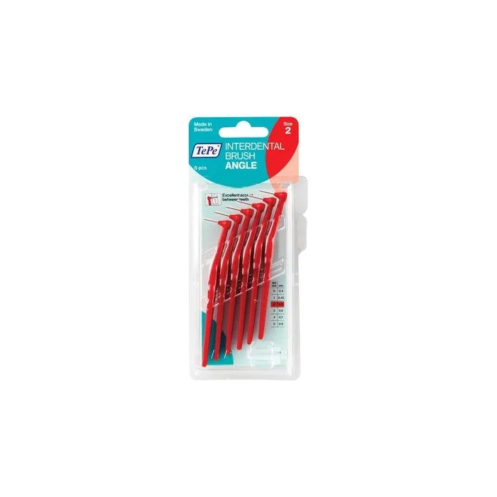 Tepe Angle Interdental Brush Red 05 Mm 6 Pieces