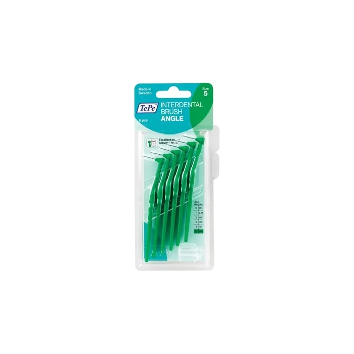 Tepe Angle Interdental Brush Green 08 Mm 6 Pieces