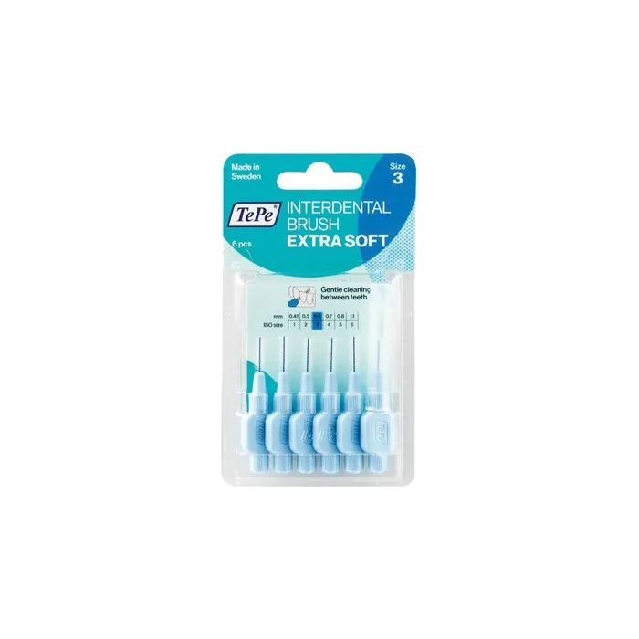 Tepe Tepe Interdental Brush Xsoft Light Blue 06