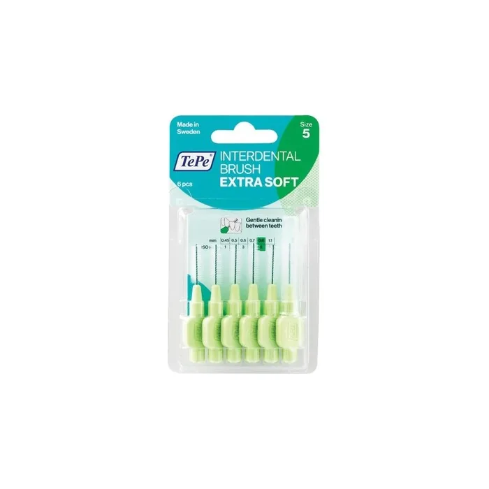 Tepe Tepe Interdental Brush Xsoft Light Green 08