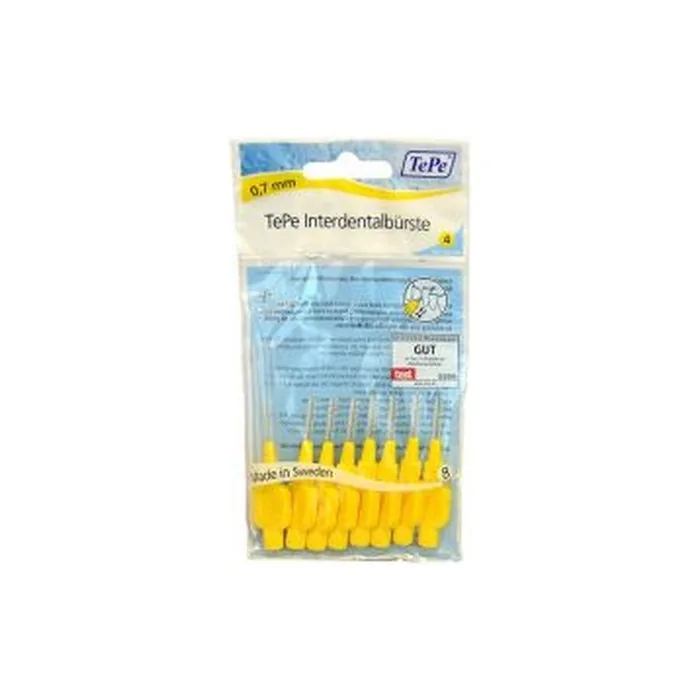 Tepe Interdental Brush Normal 07 Mm Yellow 8 Pcs