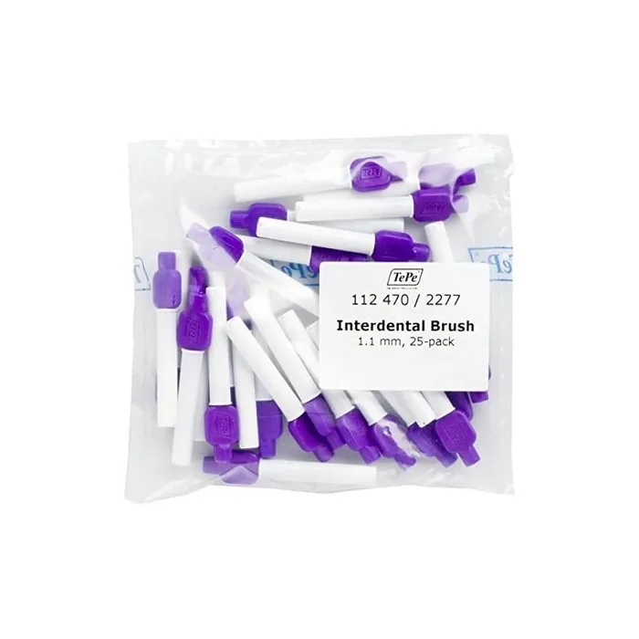 TePe Original Interdental Brushes Purple 1.1mm 25 Pieces - Single