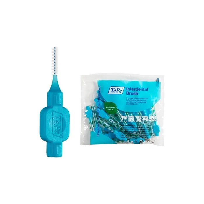 Tepe Interdental Brush Original Blue 0.6mm Iso 3 - Pack of 20