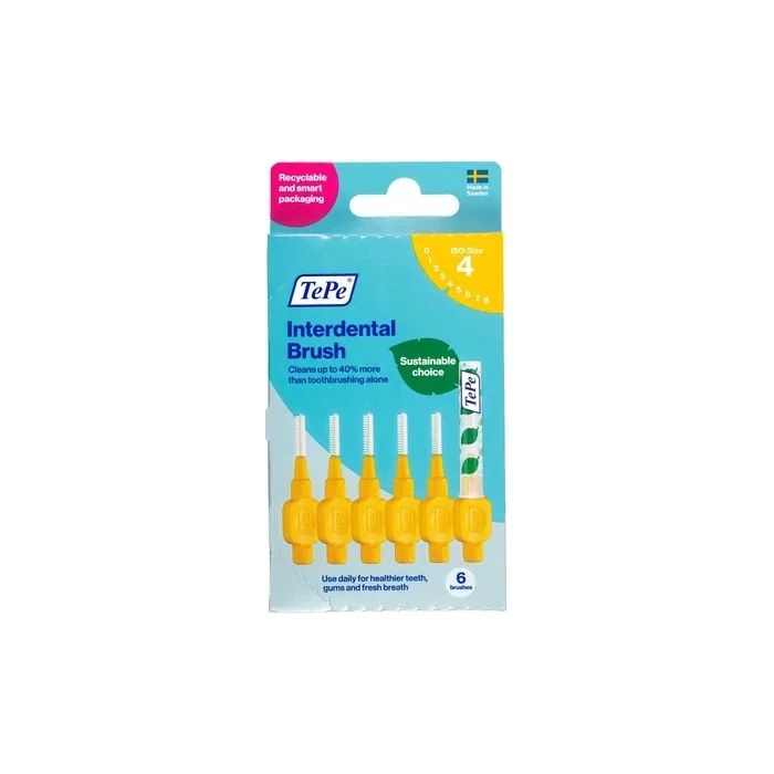 Tepe Interdental Brush Yellow 0.7 - Effective Oral Care
