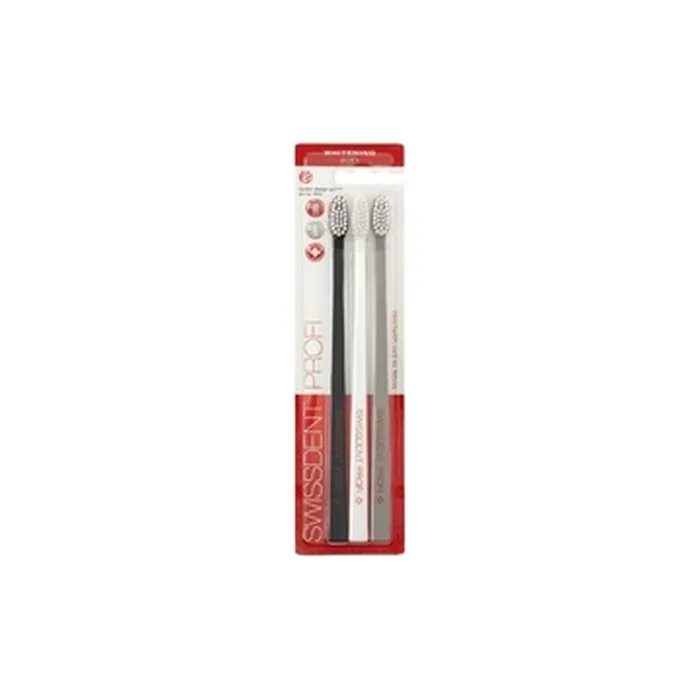 Swissdent Whitening Soft Toothbrush 3 Pieces Soft Toothbrush With 2 1 Free Offer