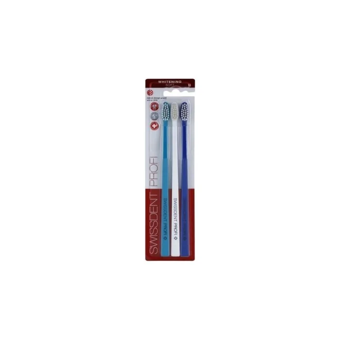 Swissdent Toothbrush Whitening Trio Soft 2 1 Free