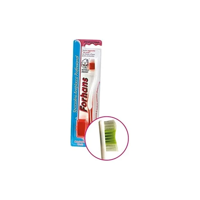 Medio Antiplacca Professional Manual Toothbrush with Cover