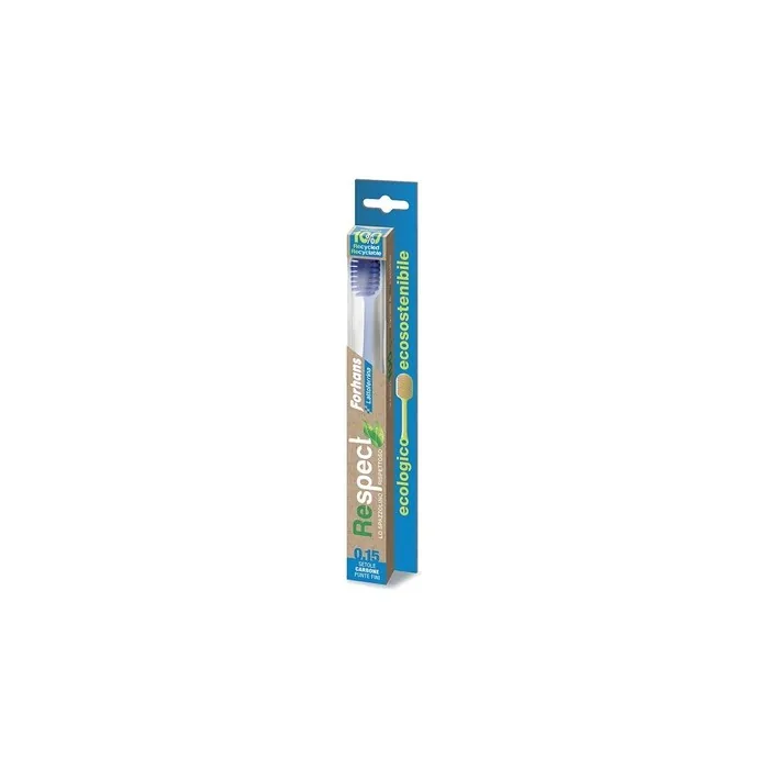 Forhans Respect Eco-Friendly Toothbrush 0.15 with Charcoal Bristles