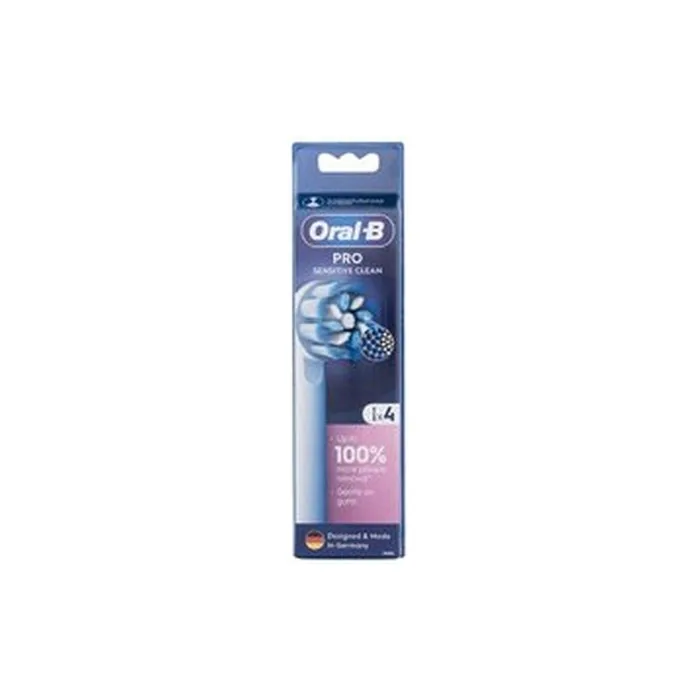 Oral B Pro Sensitive Clean Replacement Brush Heads 4 Pieces