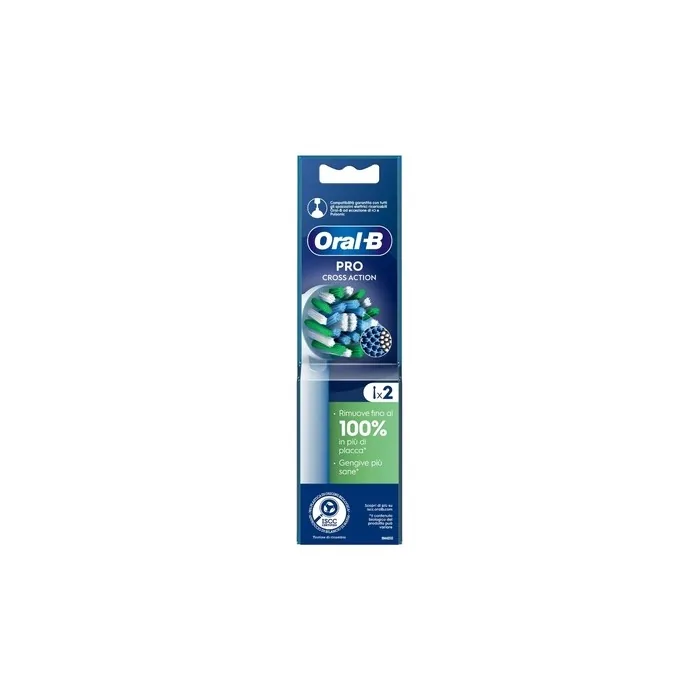 Oral-B Pro Cross Action Replacement Heads for Electric Toothbrush Rechargeable Teeth