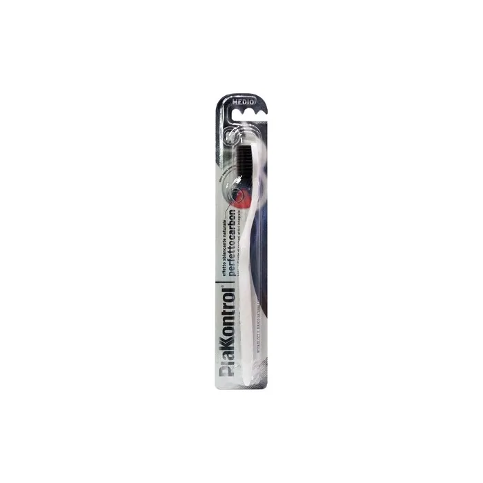 PLAKKONTROL Toothbrush Perfect Carbon Medium