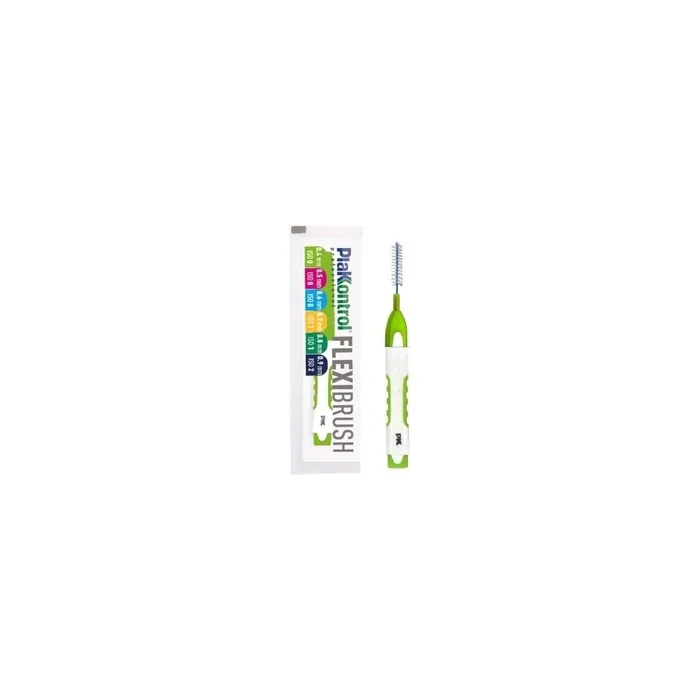 Plakkontrol Flexi Brush Flexible Interdental Brush 0.4mm ISO 0 - Travel Size