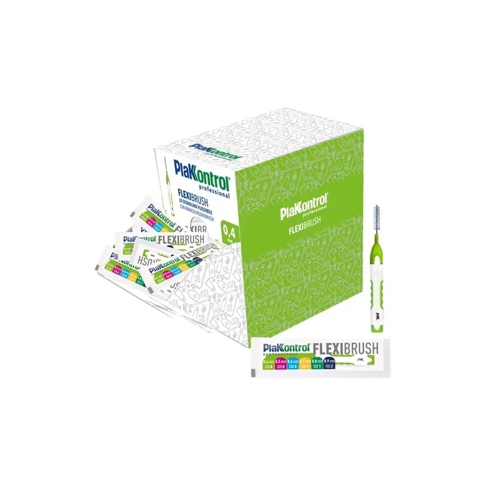 PLAKKONTROL FlexyBrush Scovolino 0.4mm - Pack of 60