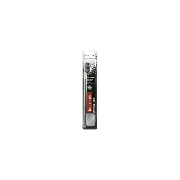 Alfasigma Tau Marin Professional Toothbrush Black With Antibacterial 1 Piece