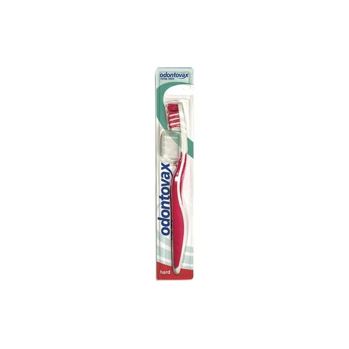 Ibsa Odontovax Totaltech Hard Toothbrush - Multicolour, Hard Bristles