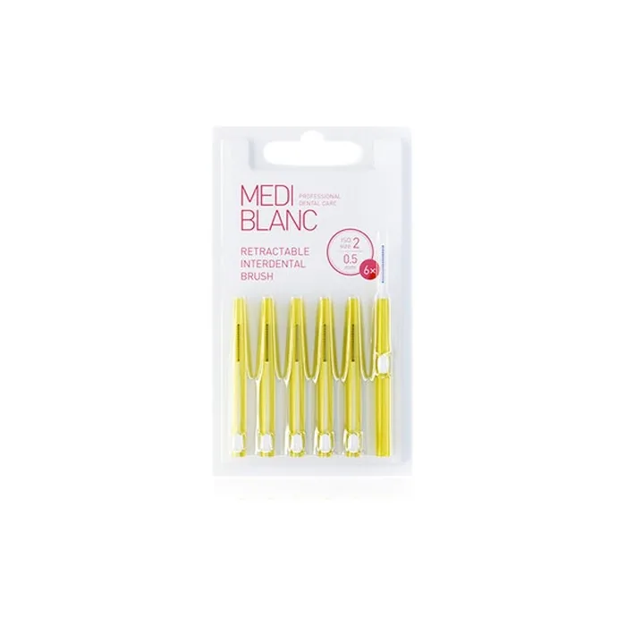 Mediblanc Interdental Sliding Brushes 05 Mm